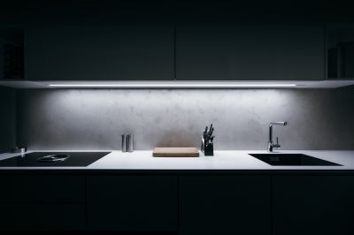 Cement Countertop Installation